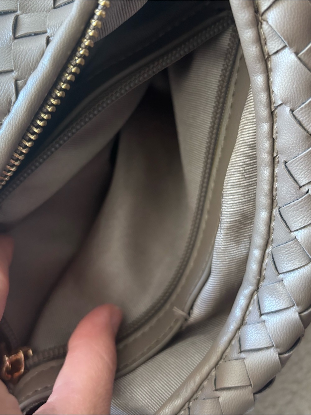 Melie Bianco Anthropologie Woven Shoulder Bag - Picture 7 of 8